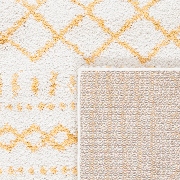 Union Rustic Gilbertson Ivory/Yellow Rug & Reviews Wayfair